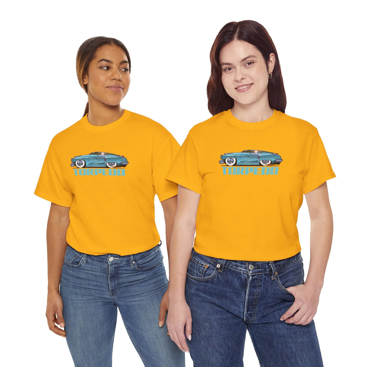 TUCKER TORPEDO 48 Collectible Fireball Art Cotton Tees