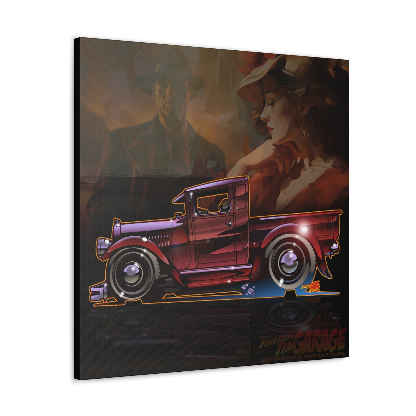 FORD PICKUP CUSTOM TRUCK 1929 Concept Art Canvas MASTERPRINT 3 Sizes