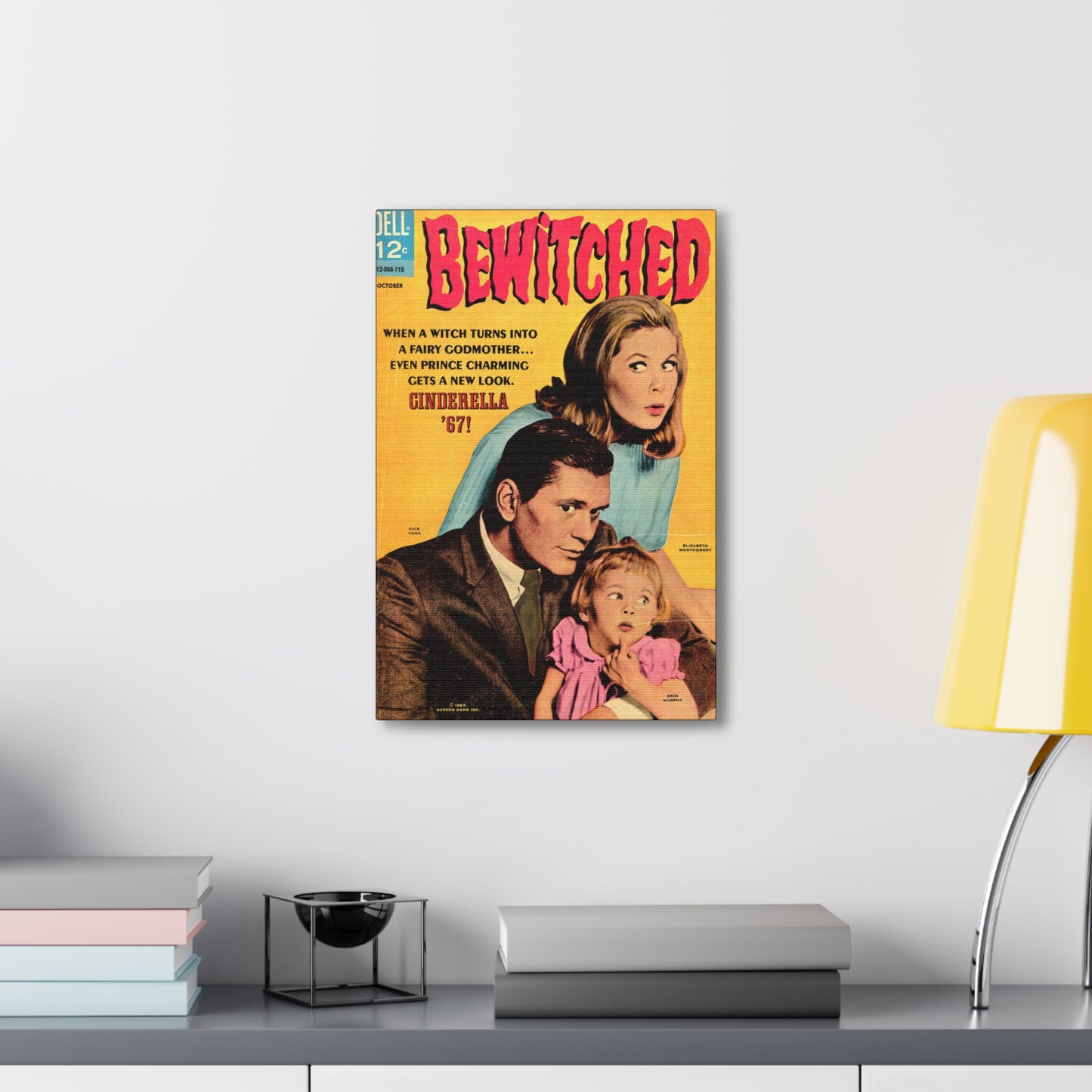 BEWITCHED TV Show Pop Culture Canvas Gallery Art Print 12x18