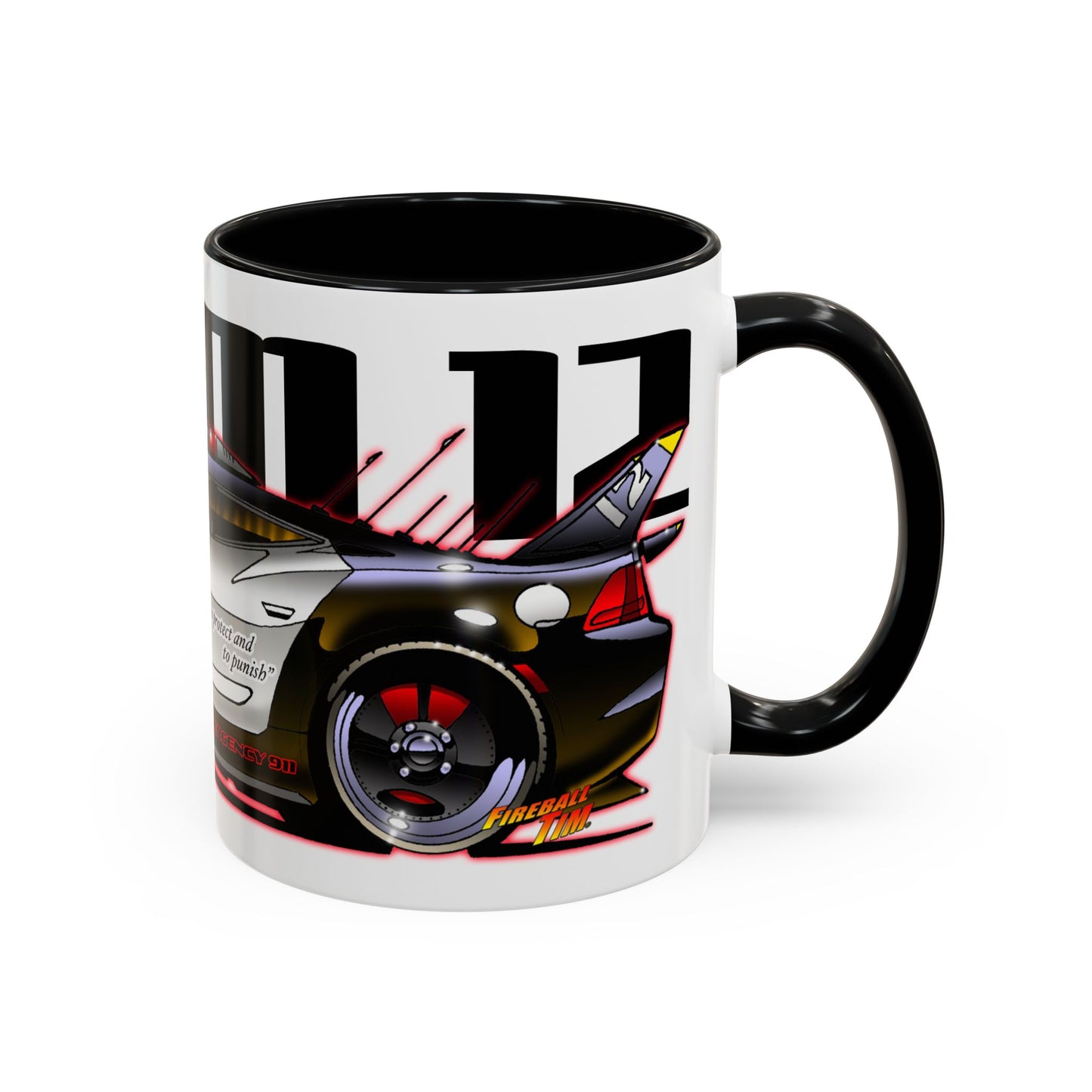 ADAM 12 FISKER KARMA Police Car Collectible Coffee Mug - Two Sizes