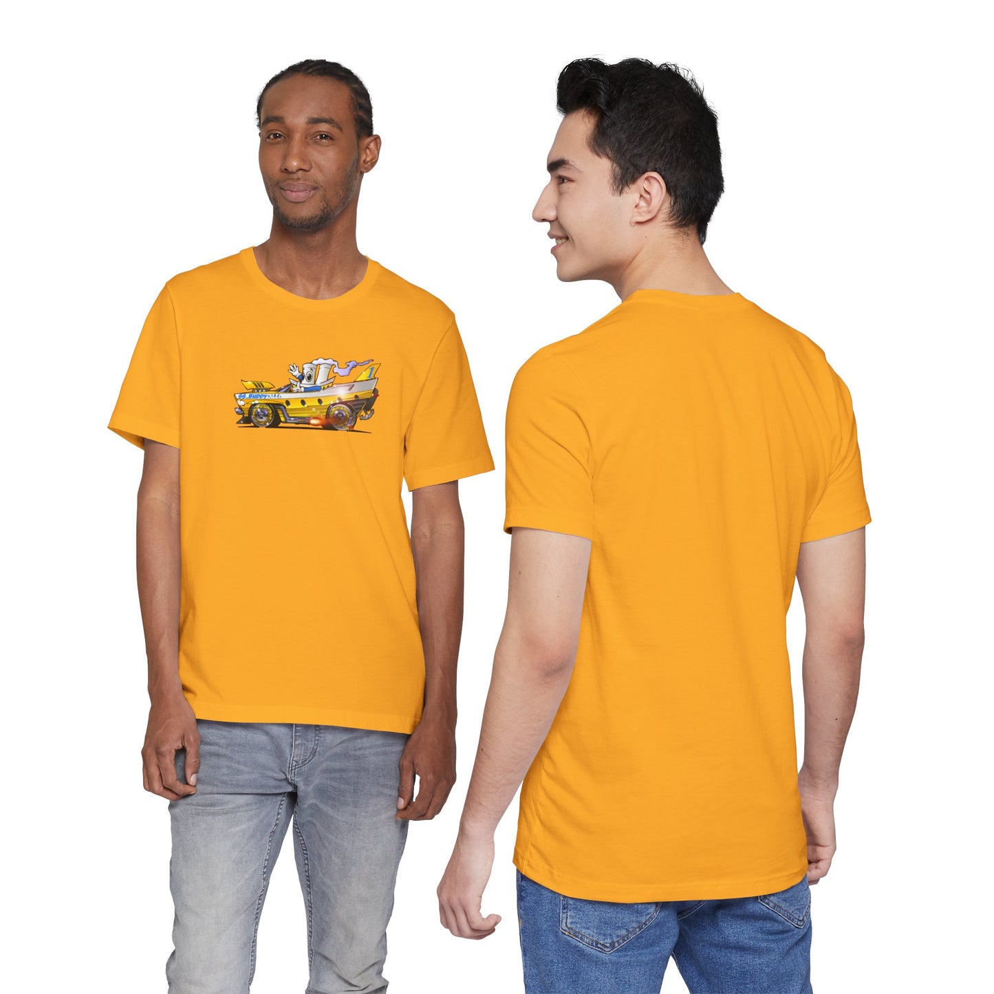 BUDDY CRUISE BUDDYMOBILE Custom Car Art Short Sleeve Tee in 17 Colors