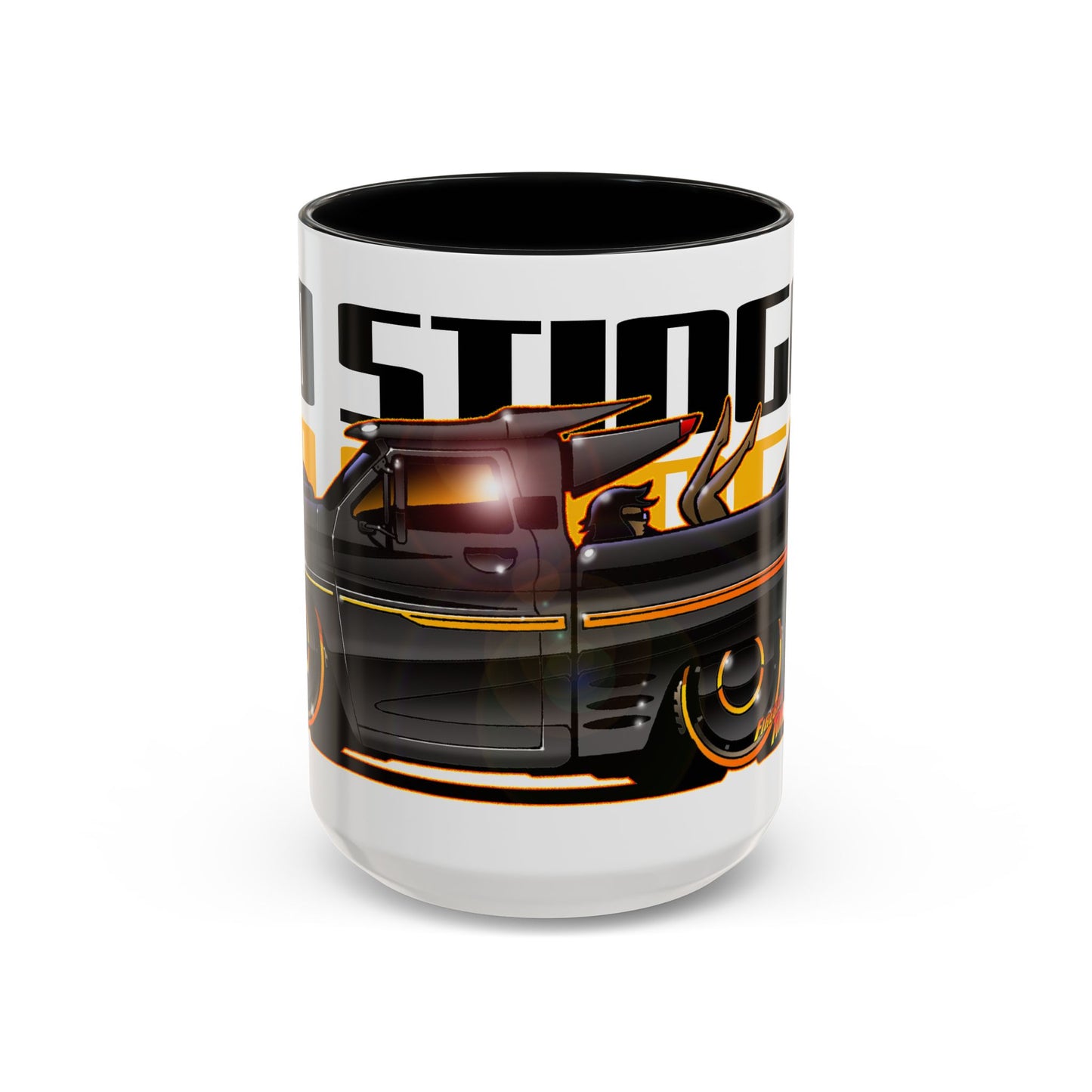 CHEVROLET C10 1960 Stinger Pickup Truck Collectible Fireball Art Coffee Mug