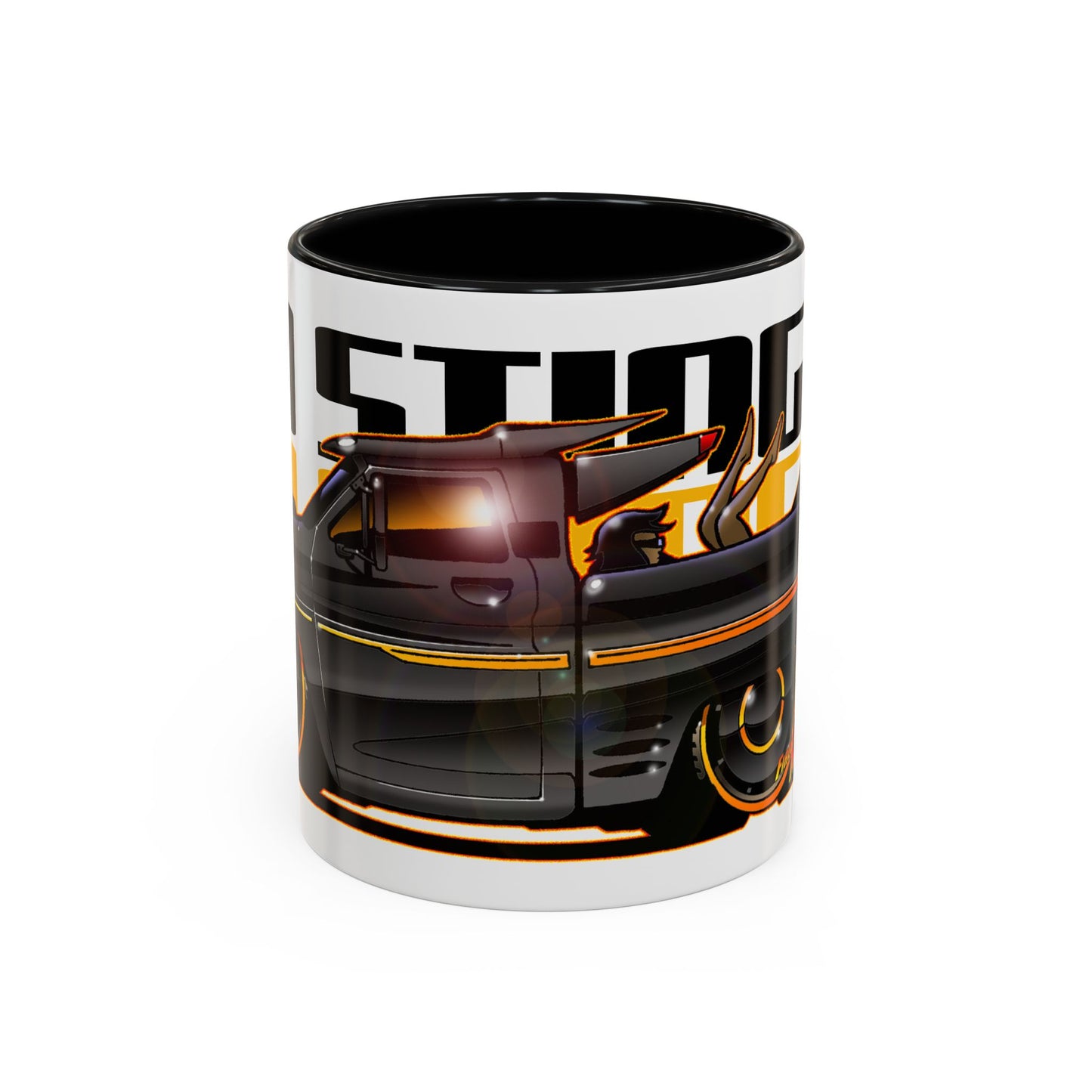 CHEVROLET C10 1960 Stinger Pickup Truck Collectible Fireball Art Coffee Mug