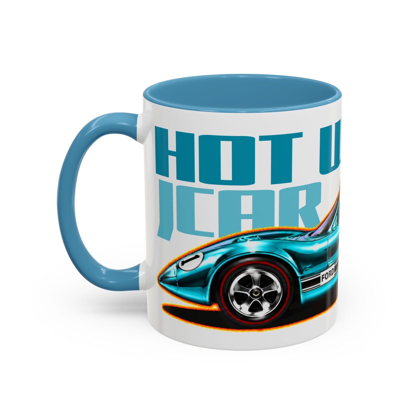 HOT WHEELS Sweet 16 JCAR Collectible Fireball Art Coffee Mug - 2 Sizes