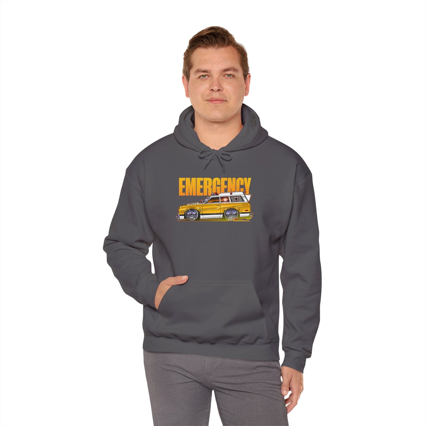 EMERGENCY AMBULANCE TV Show Concept Art Hooded Sweatshirt 9 Colors