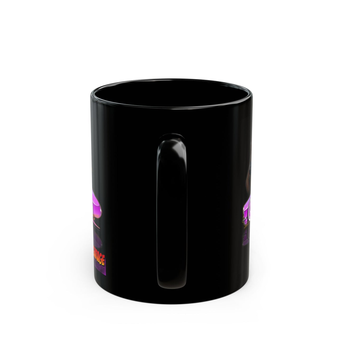 BARBIE CORVETTE Concept Art Black Coffee Mug 11oz