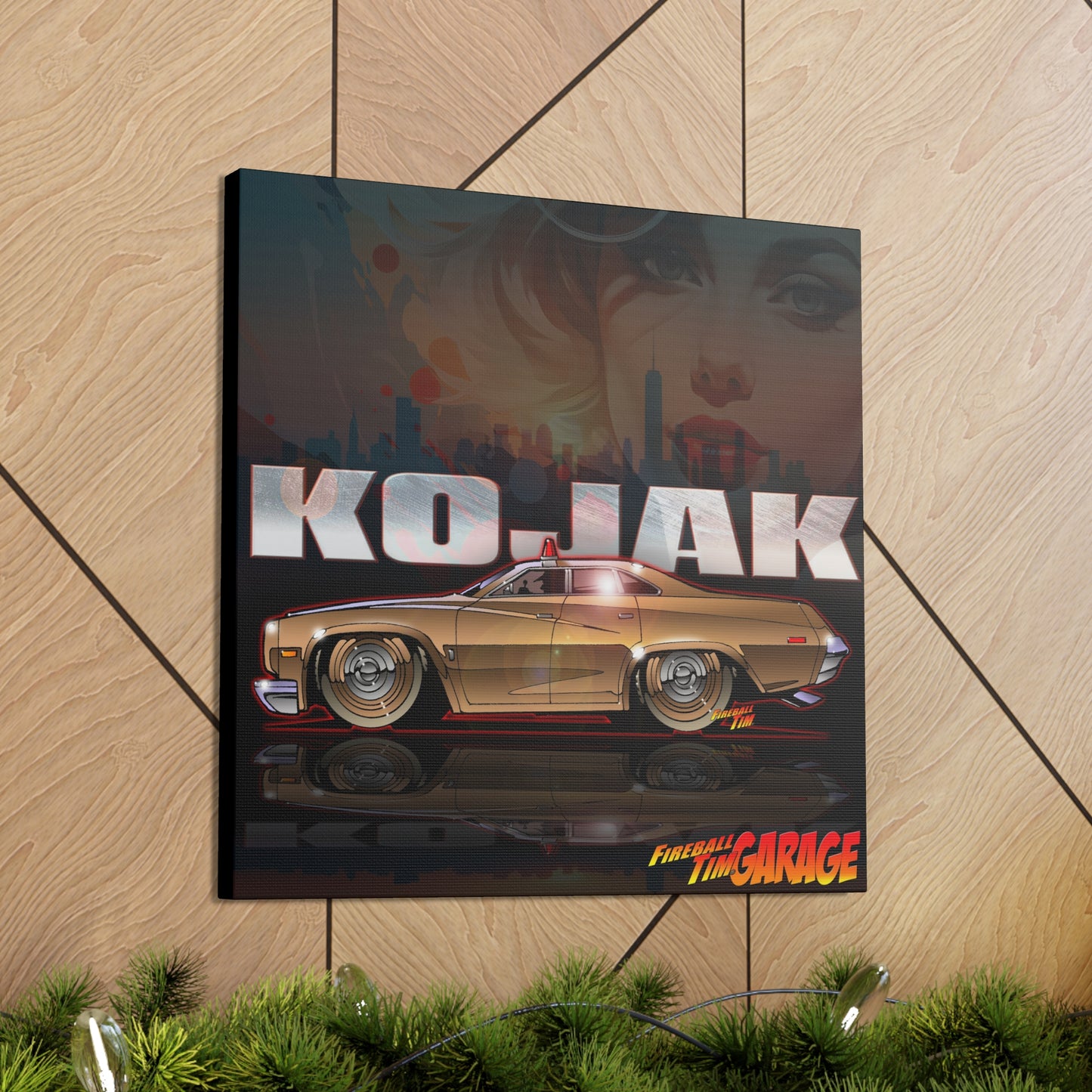 KOJAK Buick Century Concept Art Canvas MASTERPRINT 3 Sizes