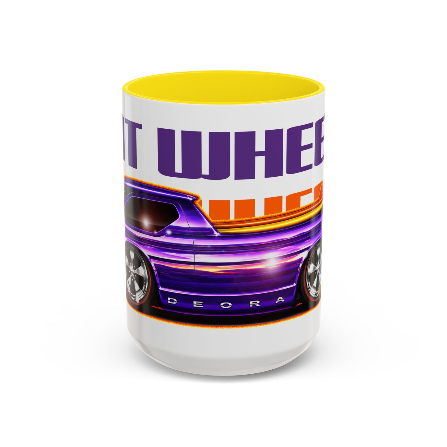 HOT WHEELS Sweet 16 DEORA Collectible Fireball Art Coffee Mug - 2 Sizes