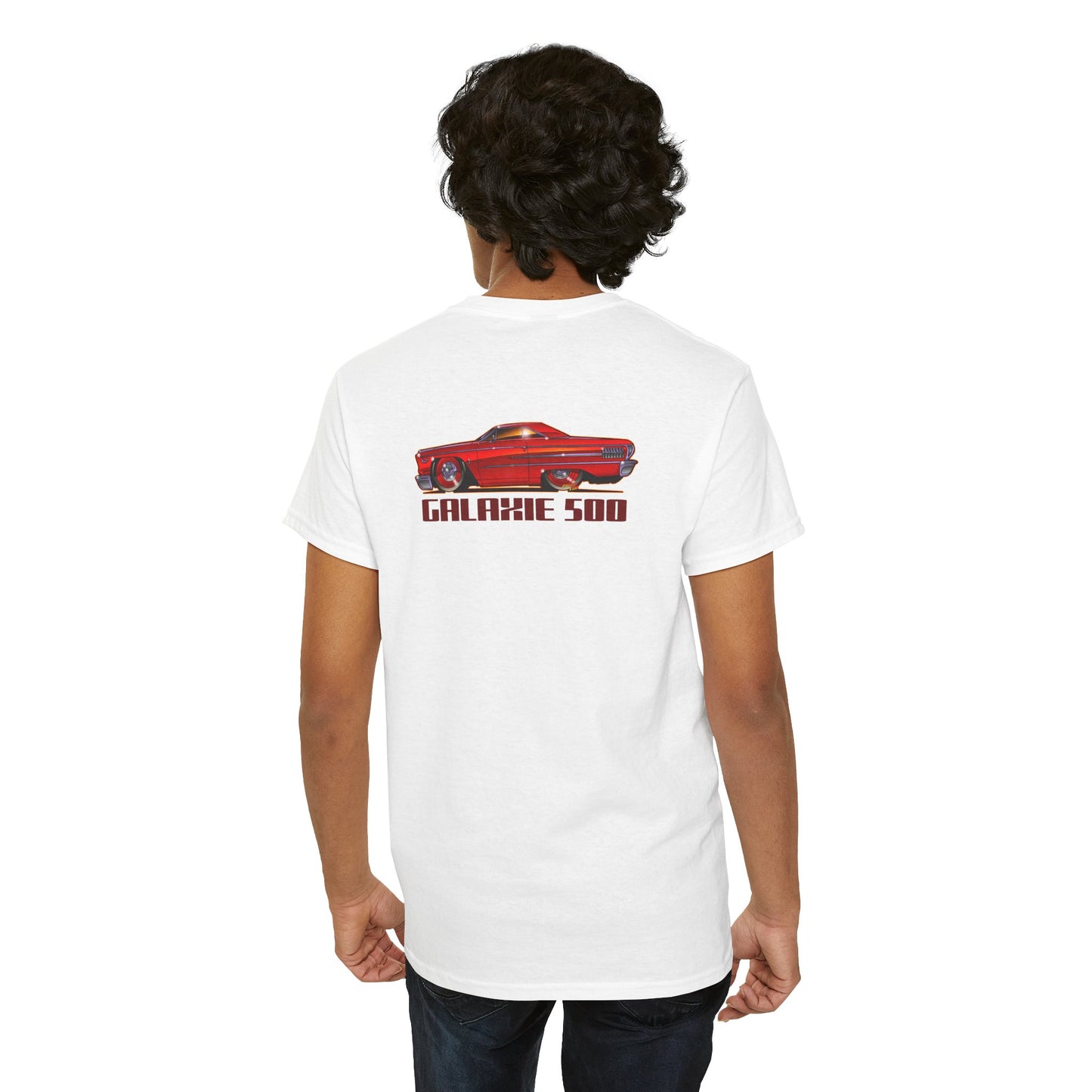 FORD GALAXIE 500 427R Code Classic Car Tee — Vintage Muscle Car Graphic T-Shirt