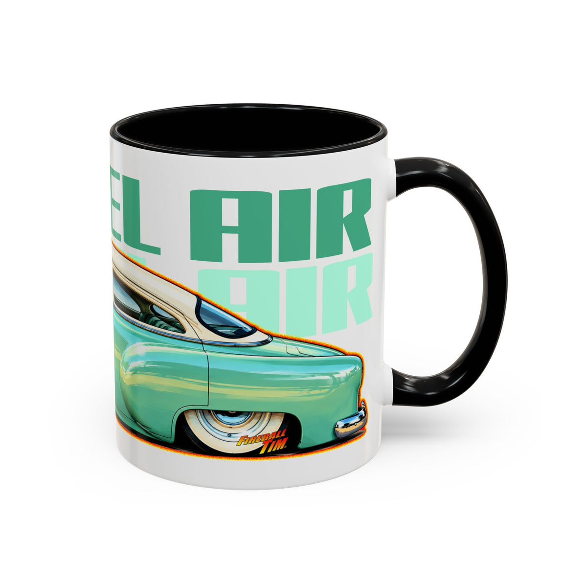 CHEVROLET BEL AIR 1953 Collectible Fireball Art Coffee Mug - 2 Sizes