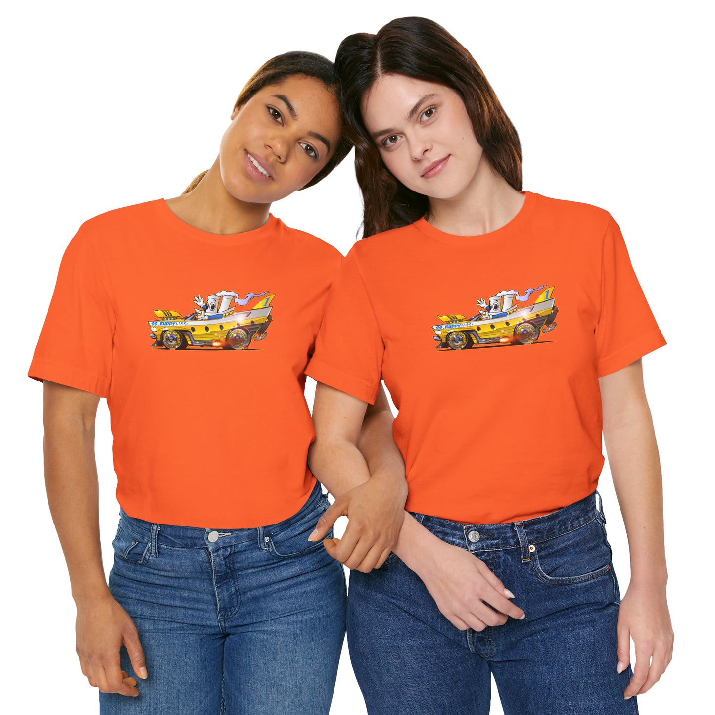 BUDDY CRUISE BUDDYMOBILE Custom Car Art Short Sleeve Tee in 17 Colors