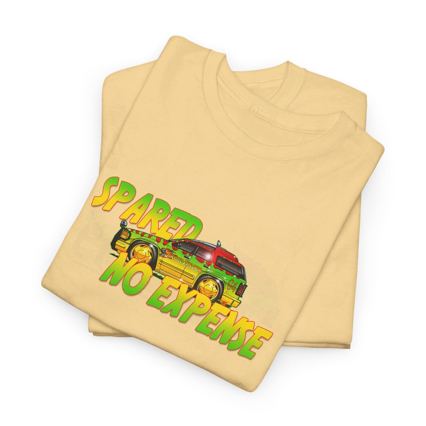 JURASSIC PARK Ford Explorer Concept Art Cotton Tee 12 Colors