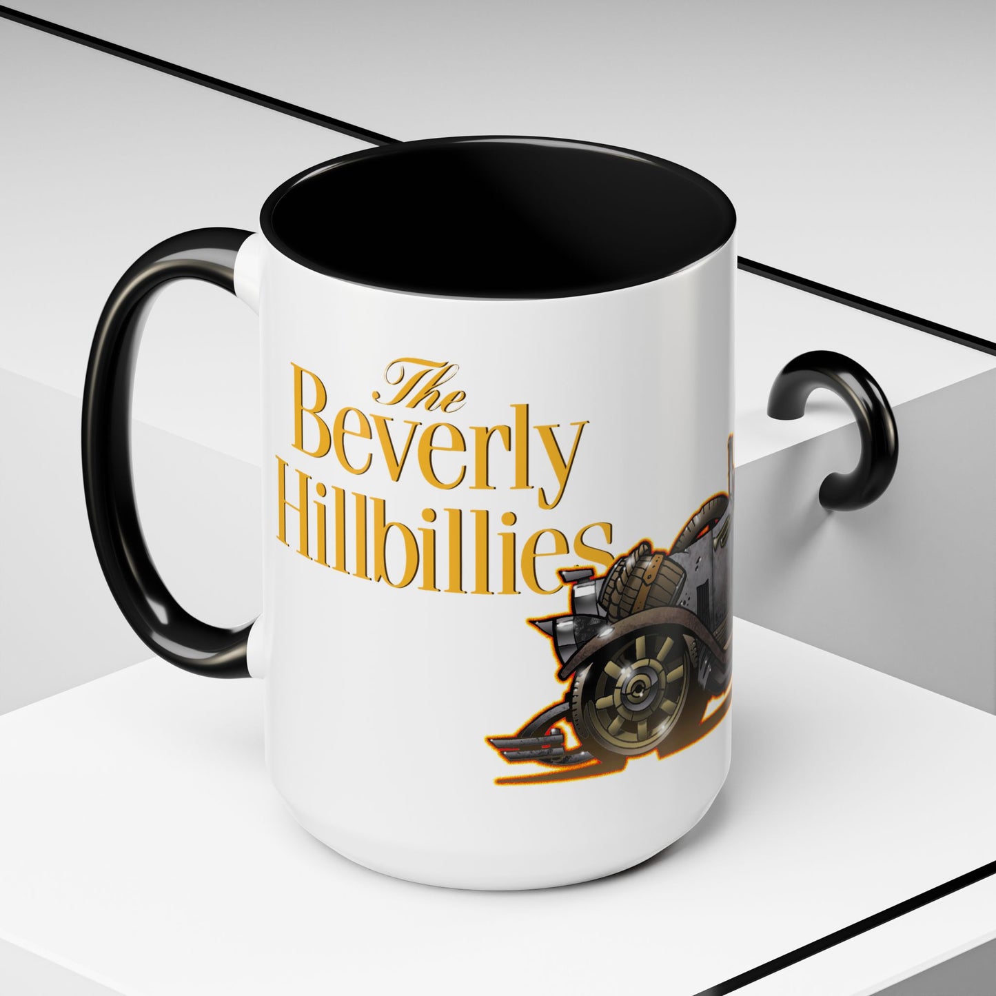 THE BEVERLY HILLBILLIES TV Show Car Concept Art Coffee Mug 2 Sizes