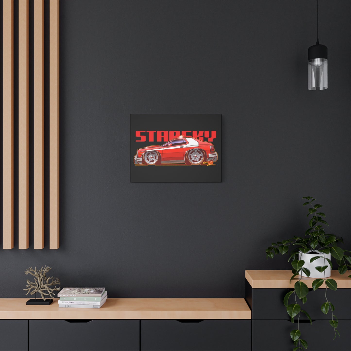 STARSKY Torino Fireball Canvas Art Print - 11x14
