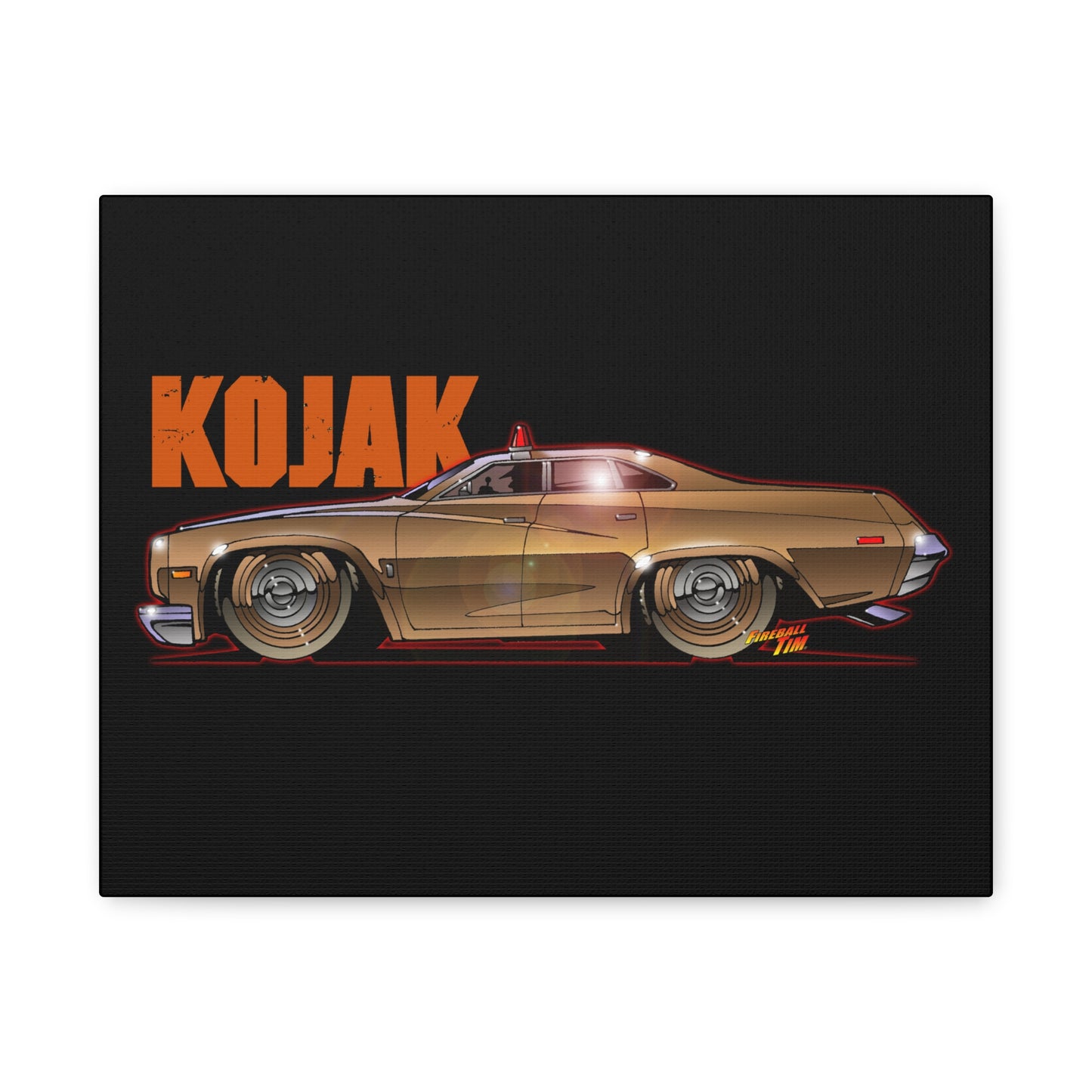 KOJAK BUICK CENTURY Canvas Art Wall Print - 11x14
