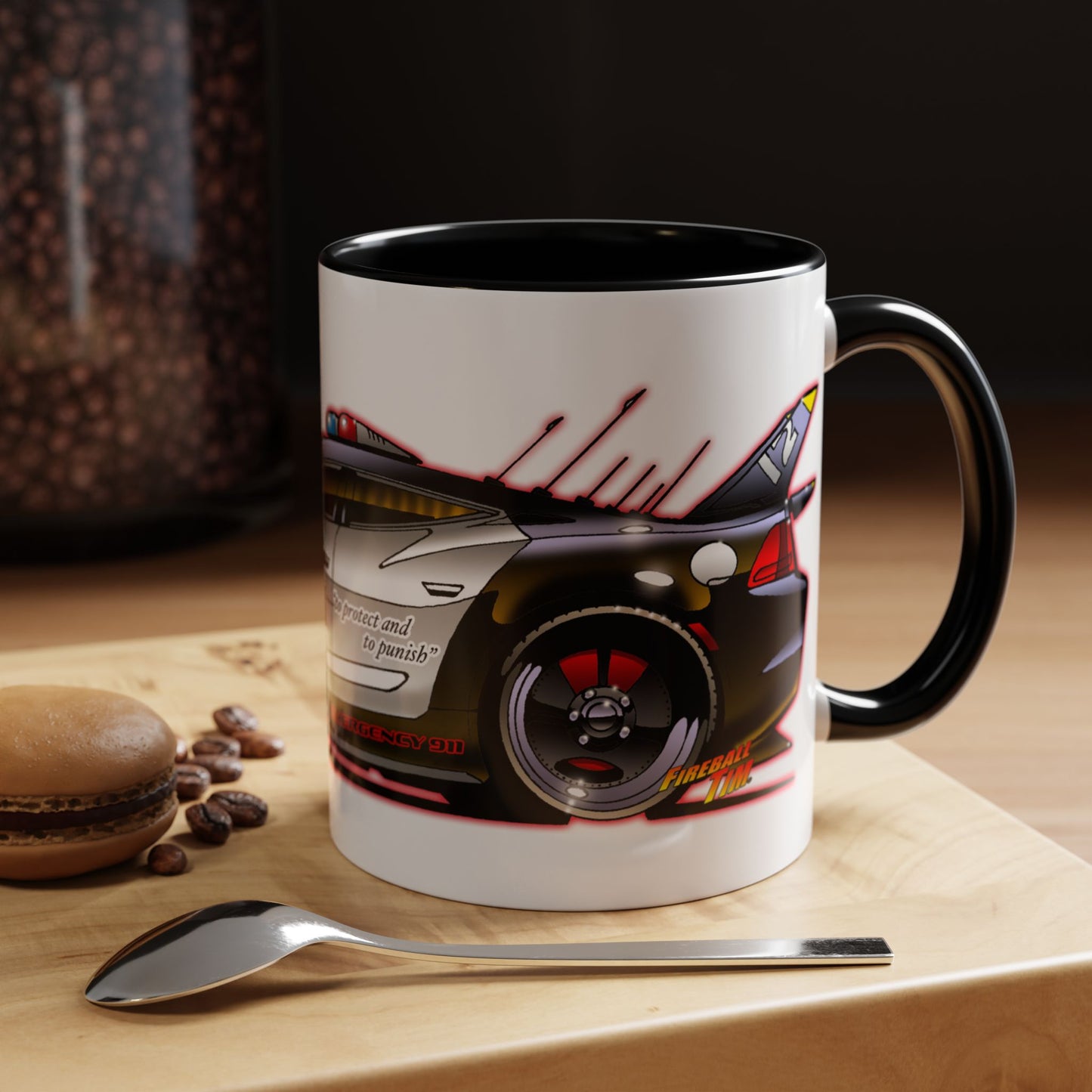 ADAM 12 FISKER KARMA Police Concept Car Coffee Mug 11oz