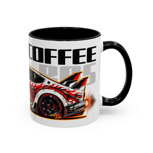 DATSUN 240Z JDM Cars & Coffee 805 Collectible Fireball Art Coffee Mug - 2 Sizes