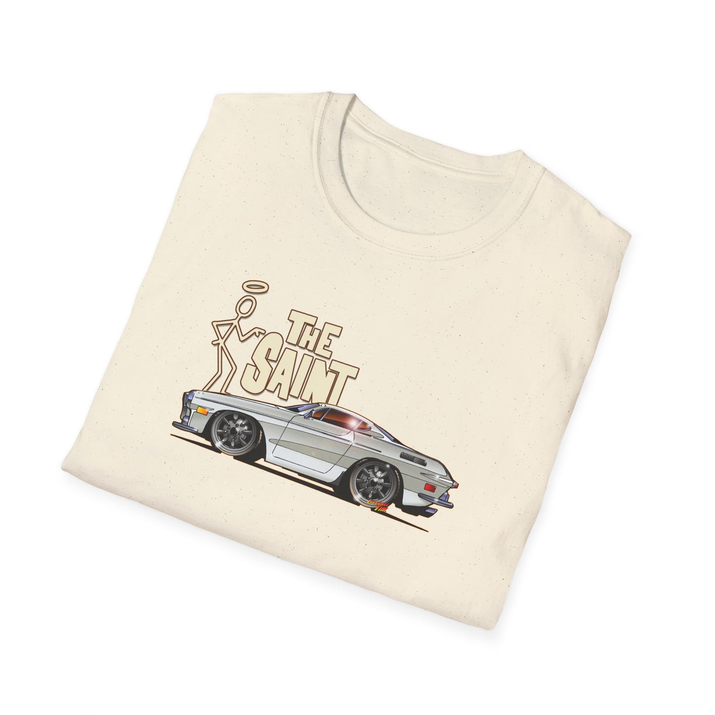 THE SAINT 1967 VOLVO 1800 S ST1 Concept Art Unisex Softstyle T-Shirt 13 Colors