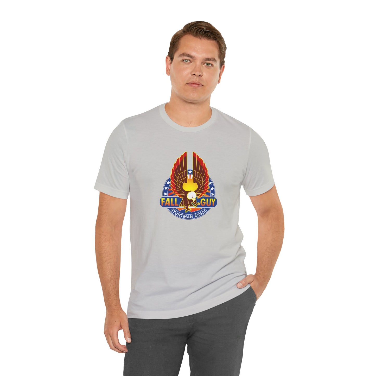THE FALL GUY Stuntman Association Unisex Jersey Short Sleeve Tee - 12 Colors