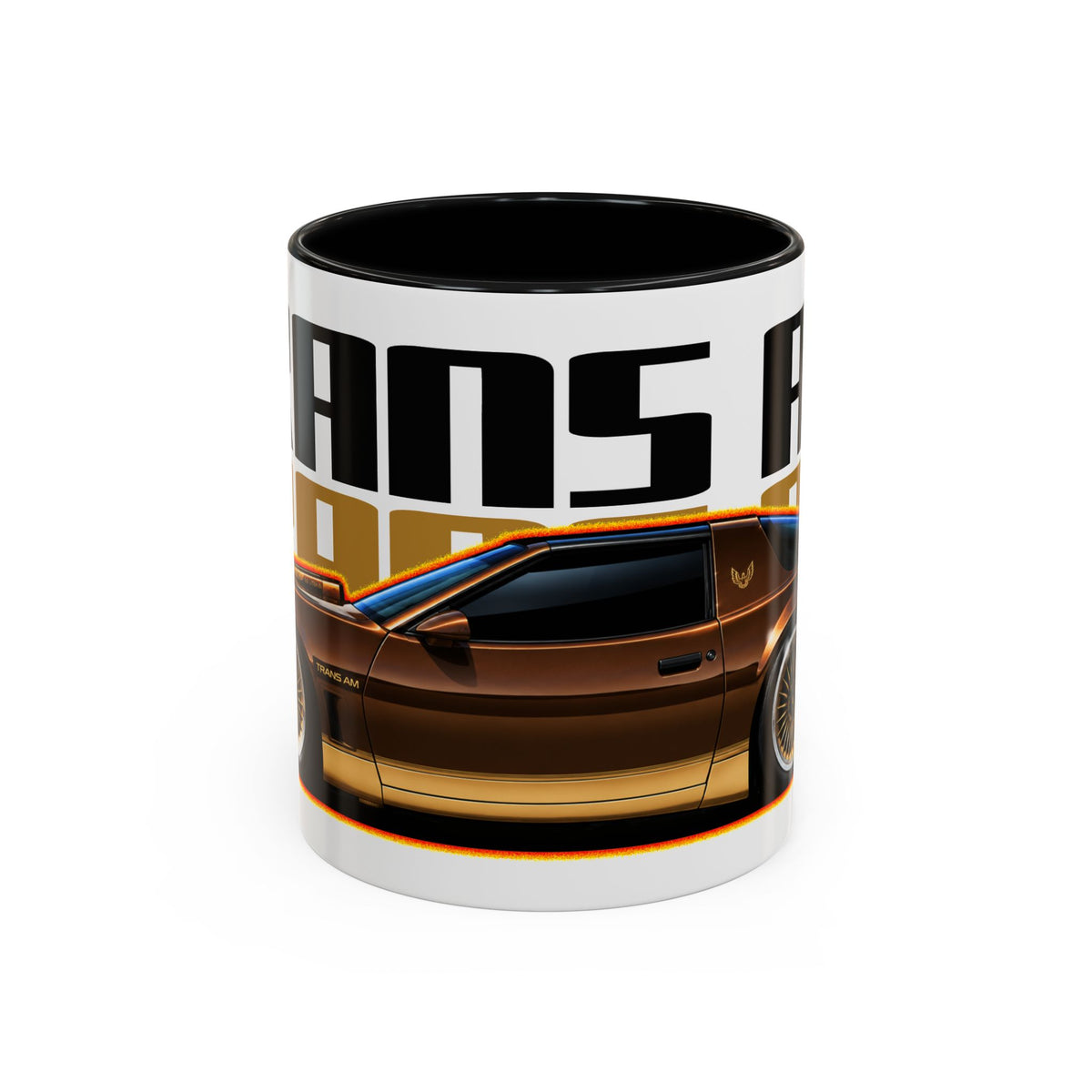 PONTIAC TRANS AM 1984 Collectible Fireball Art Coffee Mug - 2 Sizes