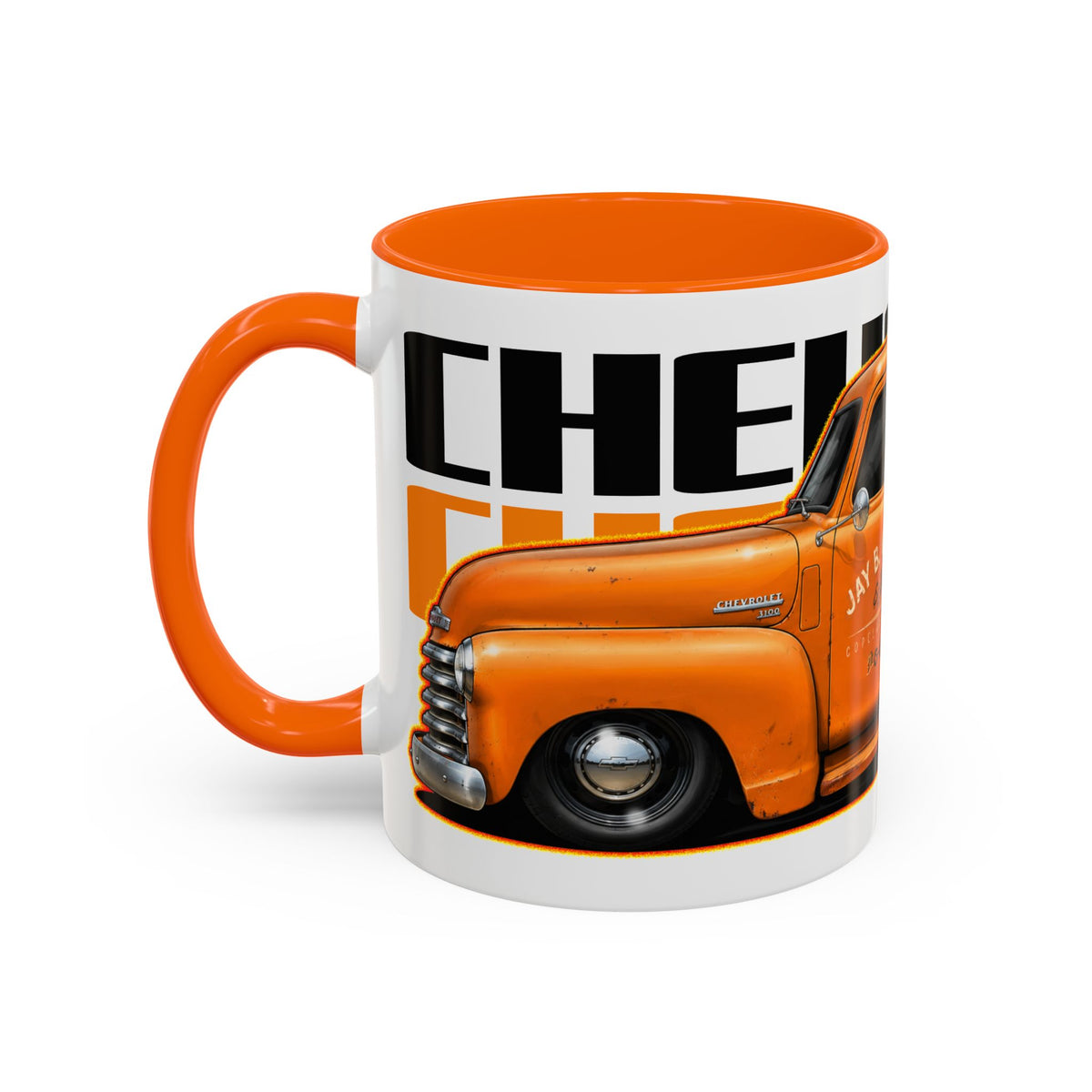 CHEVROLET 1949 C1500 PICKUP TRUCK Collectible Fireball Art Coffee Mug - 2 Sizes
