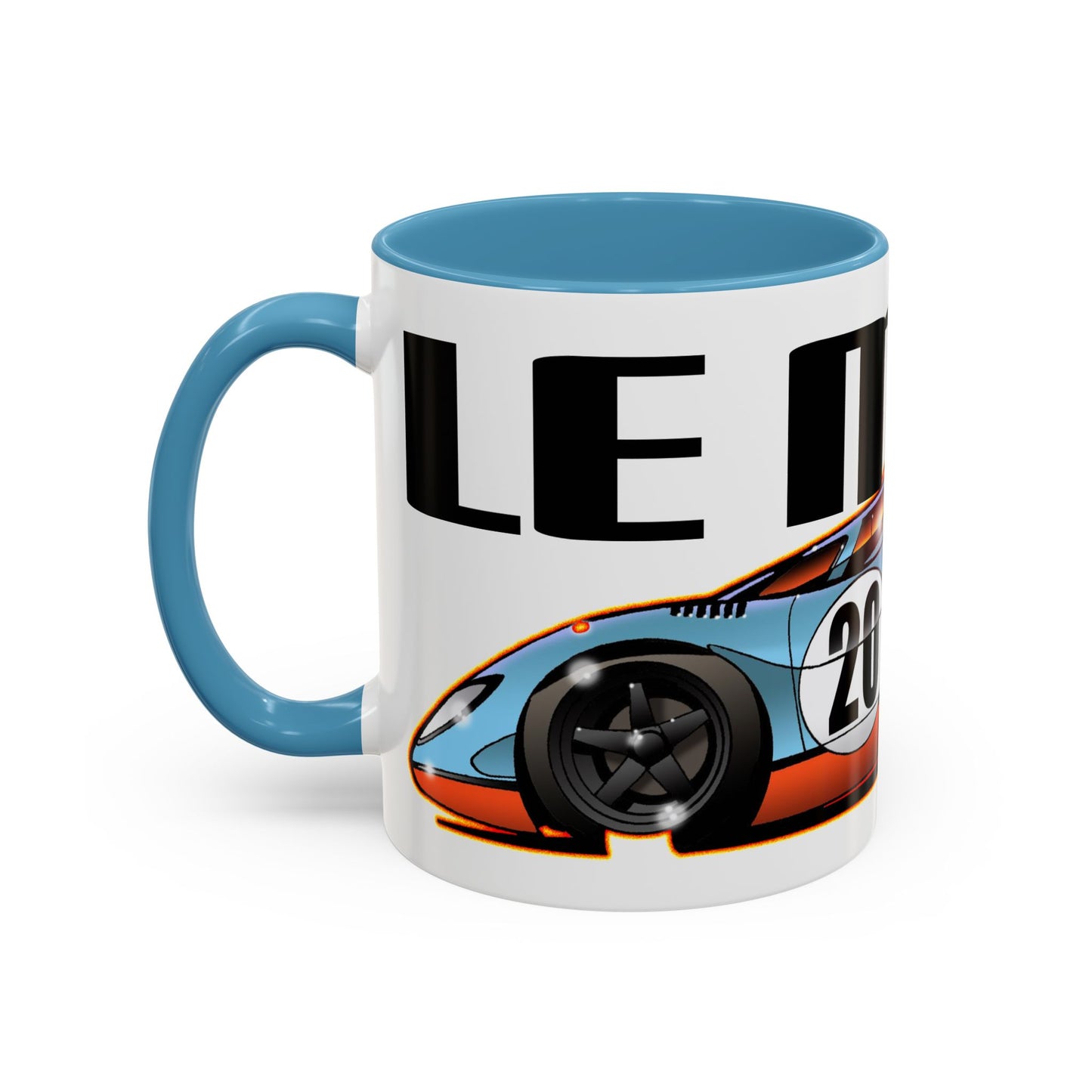 LE MANS Steve McQueen Porsche 917K Collectible Fireball Art Coffee Mug - 2 Sizes