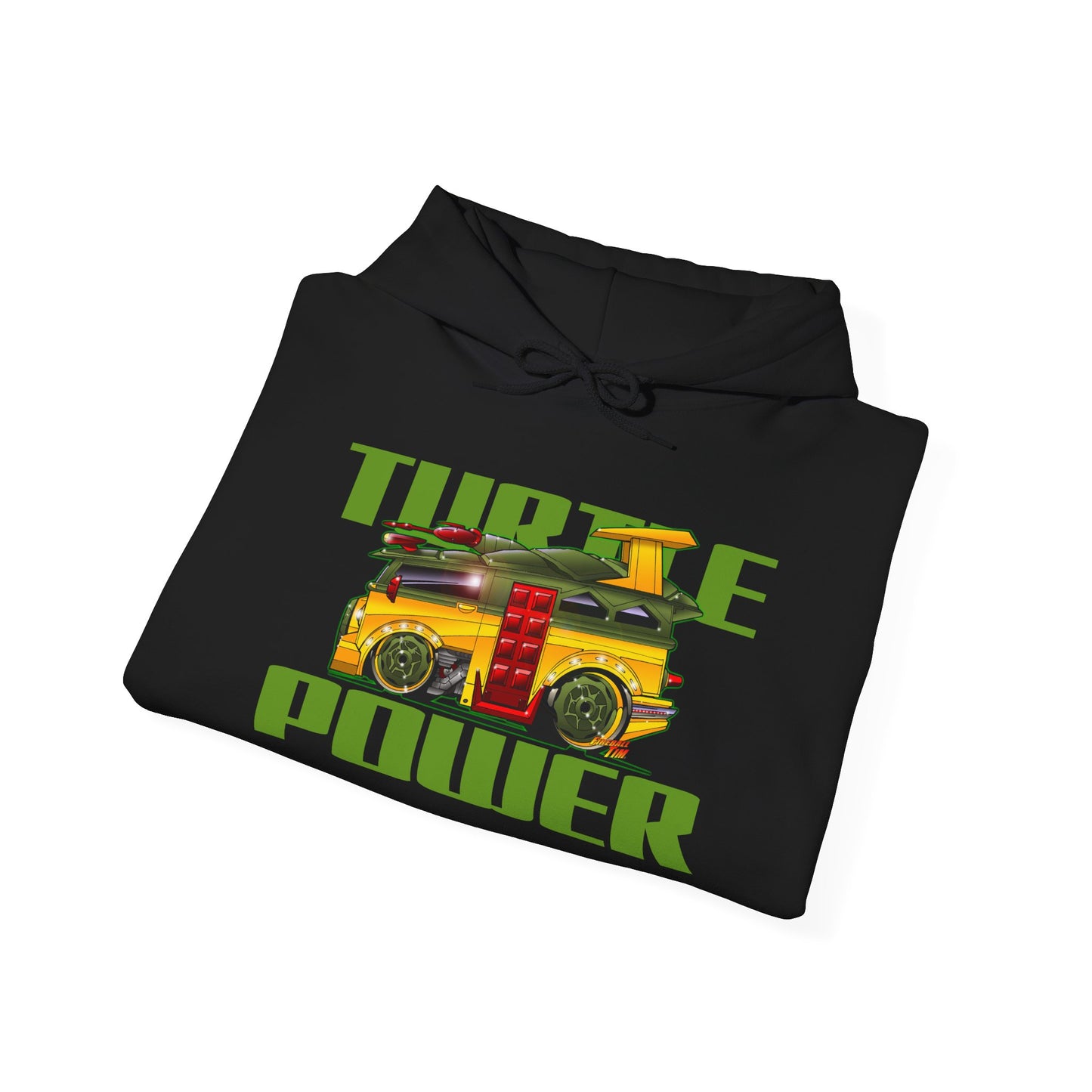 TEENAGE MUTANT NINJA TURTLE VAN Turtle Power Hooded Sweatshirt - 3 Colors