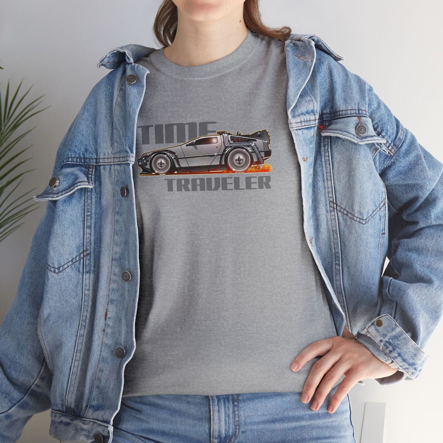BACK to the FUTURE Delorean Time Traveler Tee Shirt