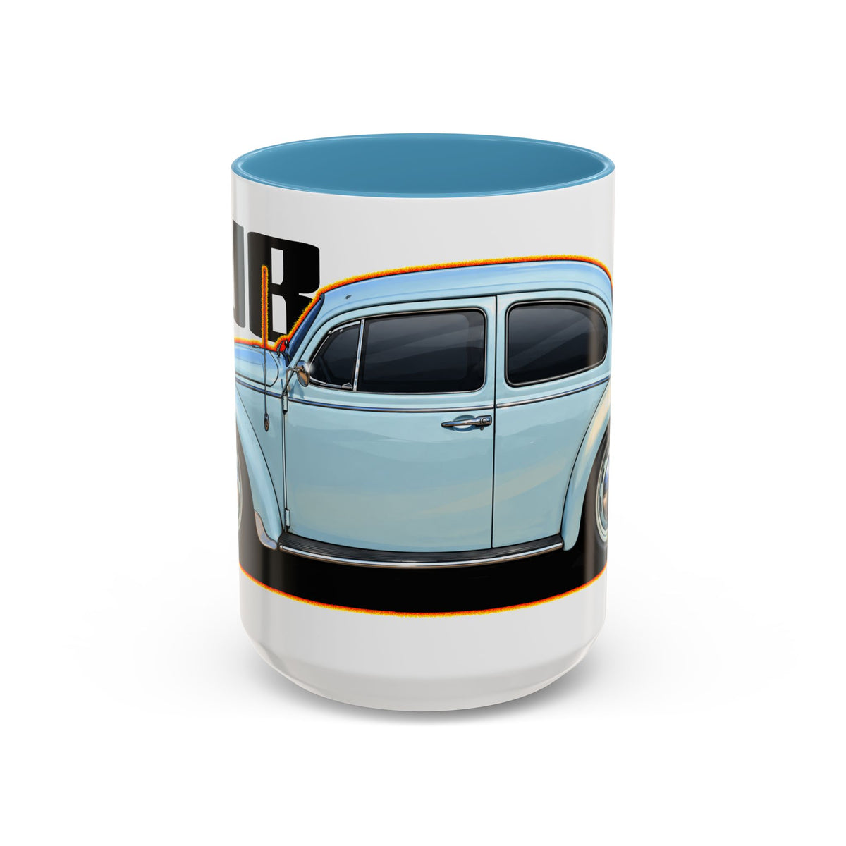 CLASSIC VOLKSWAGEN VW Bug Collectible Fireball Art Coffee Mug - 2 Sizes