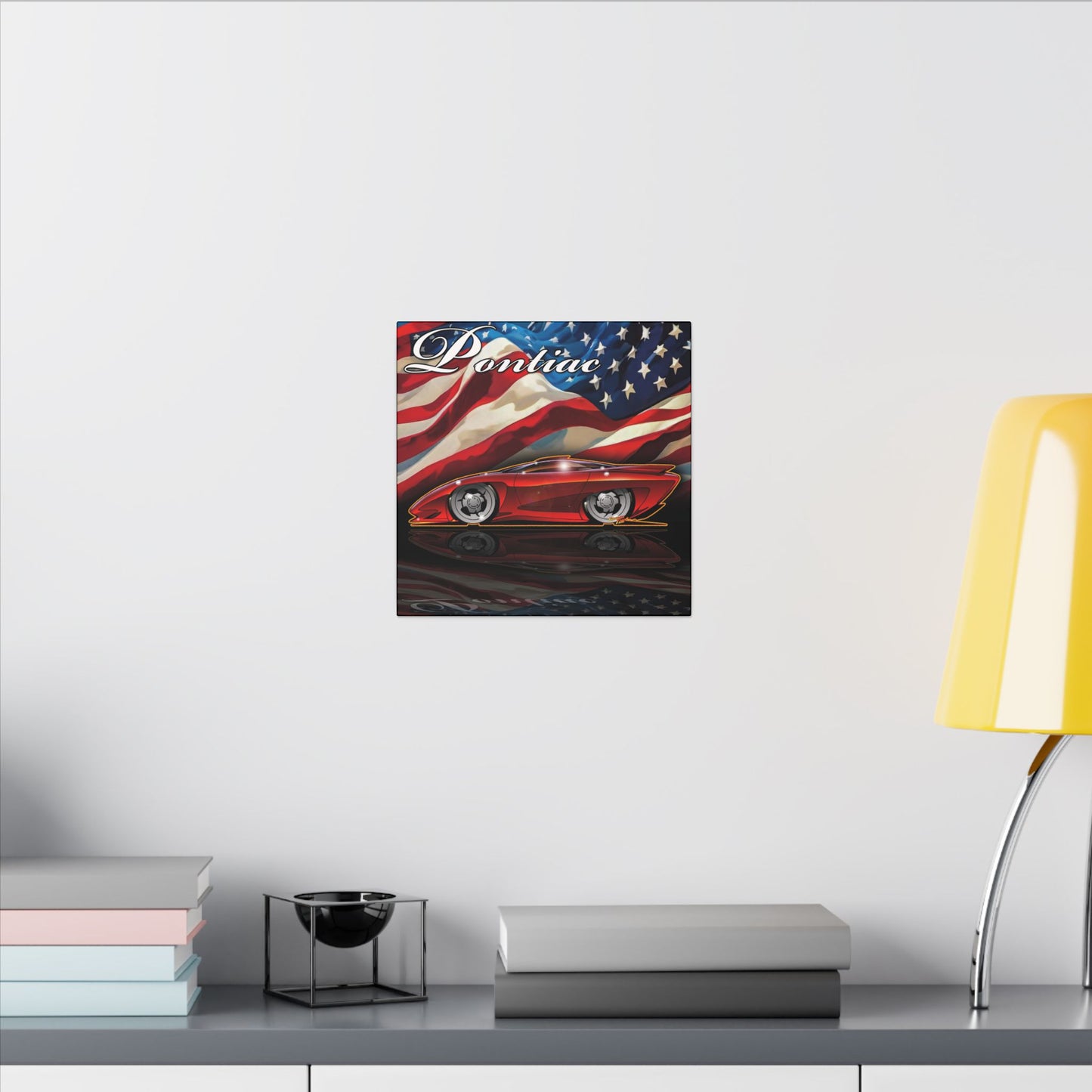 PONTIAC BANSHEE Concept Car Collectible Fireball Art Canvas Print