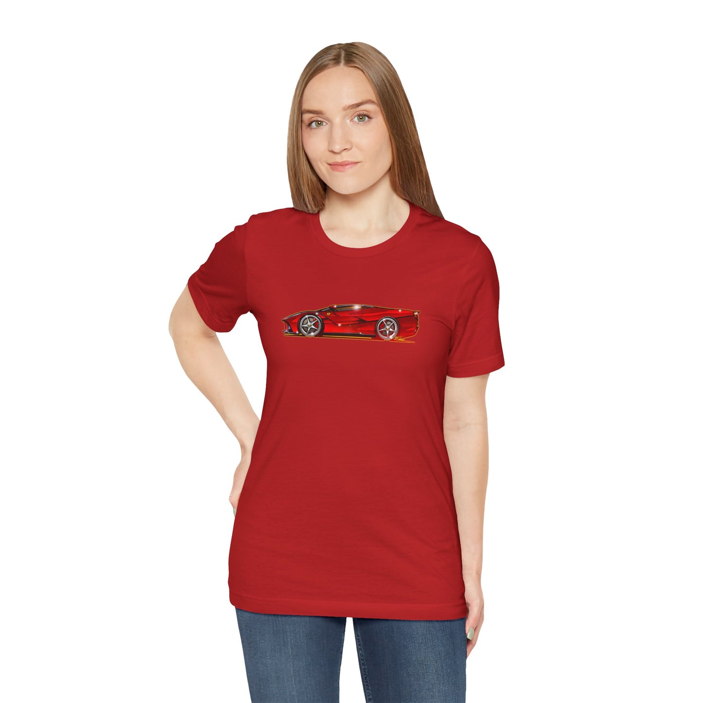 FERRARI LA FERRARI APERTA Concept Art Short Sleeve Tee 9 Colors