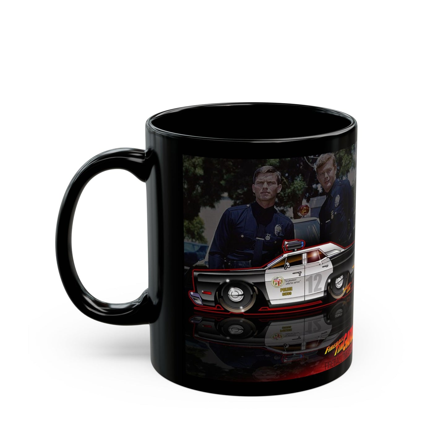 ADAM 12 1967 PLYMOUTH BELVEDERE Concept Art Coffee Mug 11oz