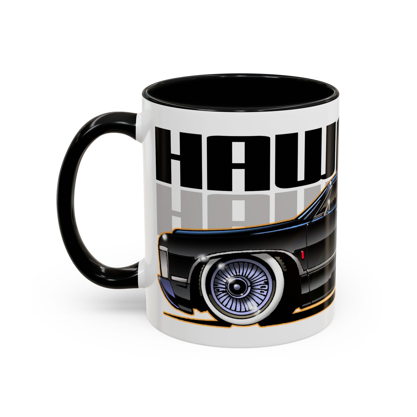 HAWAII 5-O McGarrett Mercury Park Lane Collectible Fireball Art Coffee Mug - 2 Sizes