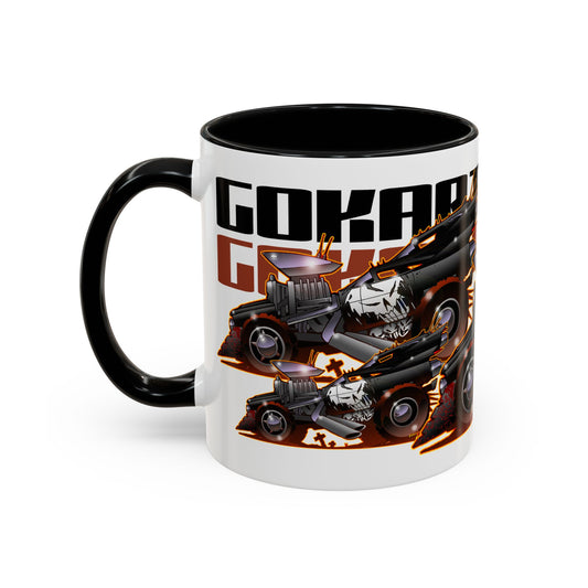 CADILLAC MAX by Gokart Mozart Fireball Art Coffee Mug (11/15oz)