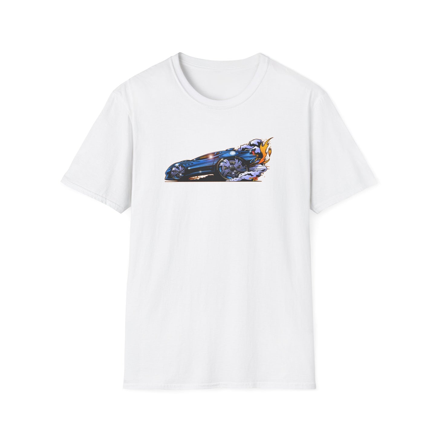 MASERATI FLAME Fireball Art Softstyle T-Shirt Multiple Colors
