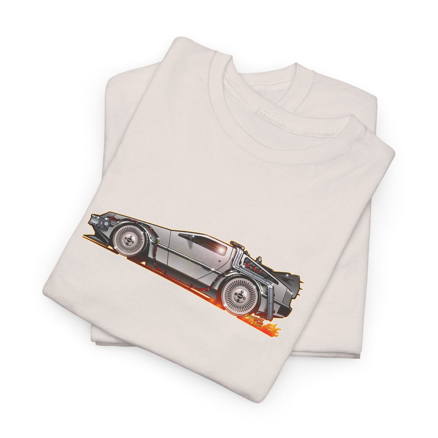 BACK TO THE FUTURE DELOREAN Time Machine Concept Art Tee Shirt 11 Colors