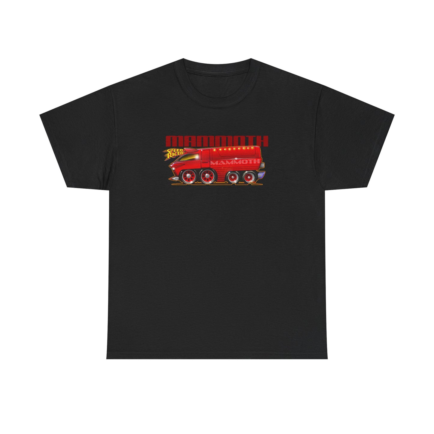 SPEED RACER MAMMOTH CAR Fireball Art Tee Shirt - Multiple Colors