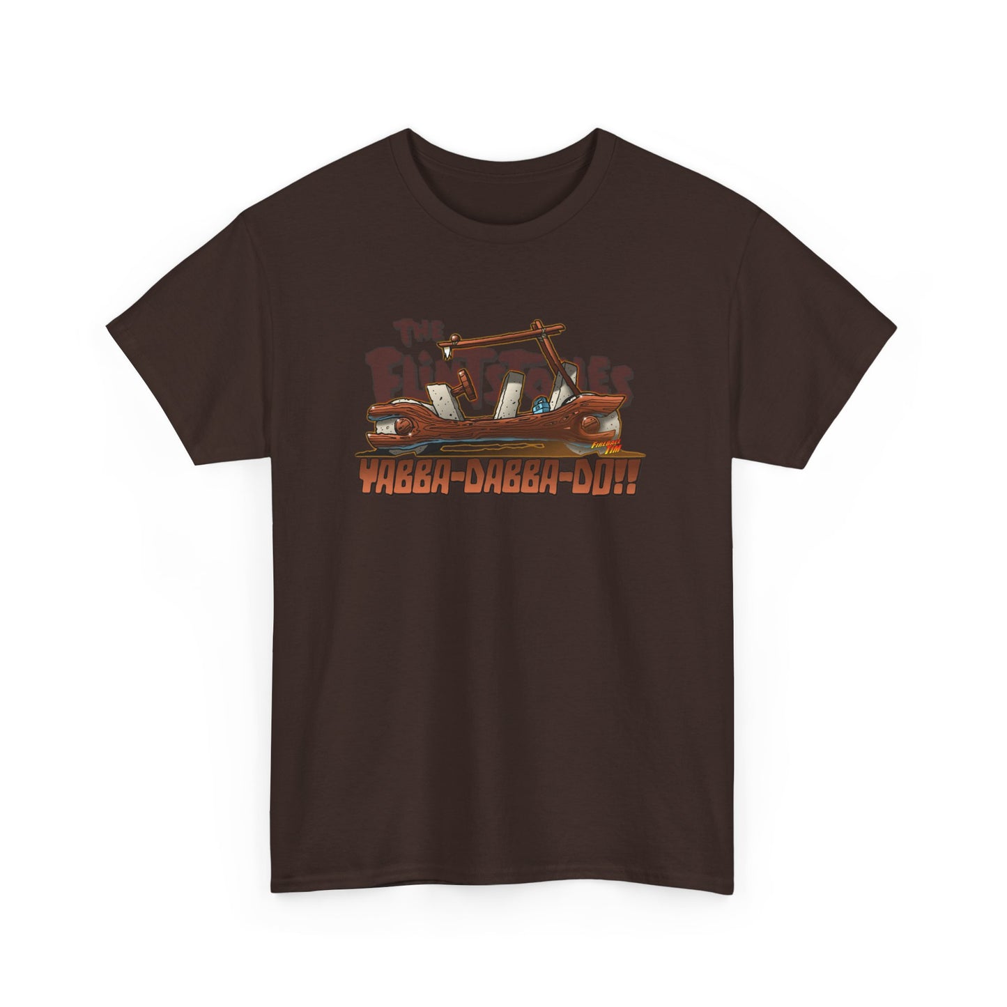 THE FLINTSTONES Cartoon Bedrock Roadster Tee Shirt 12 Colors