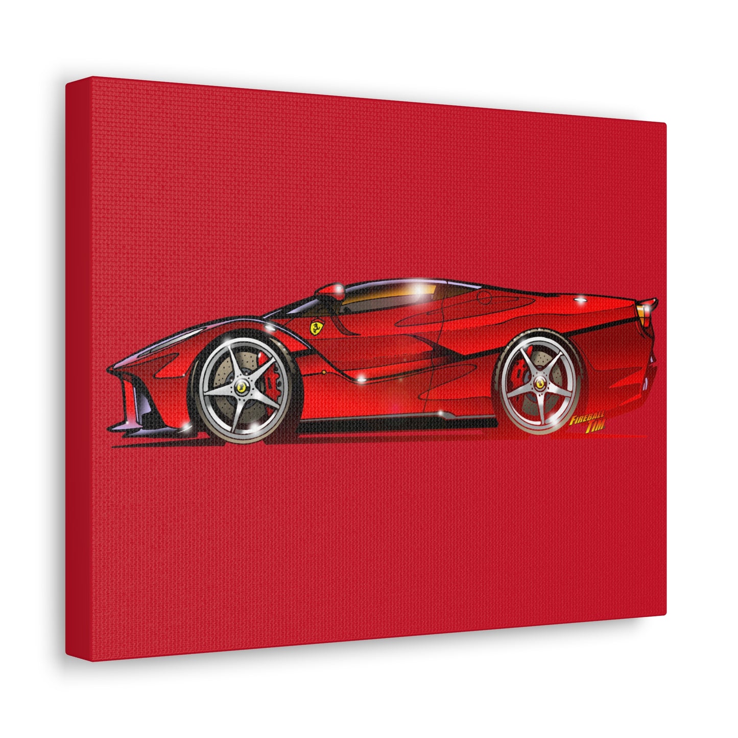 Ferrari LA FERRARI APERTA Canvas Gallery Art Print 11x14