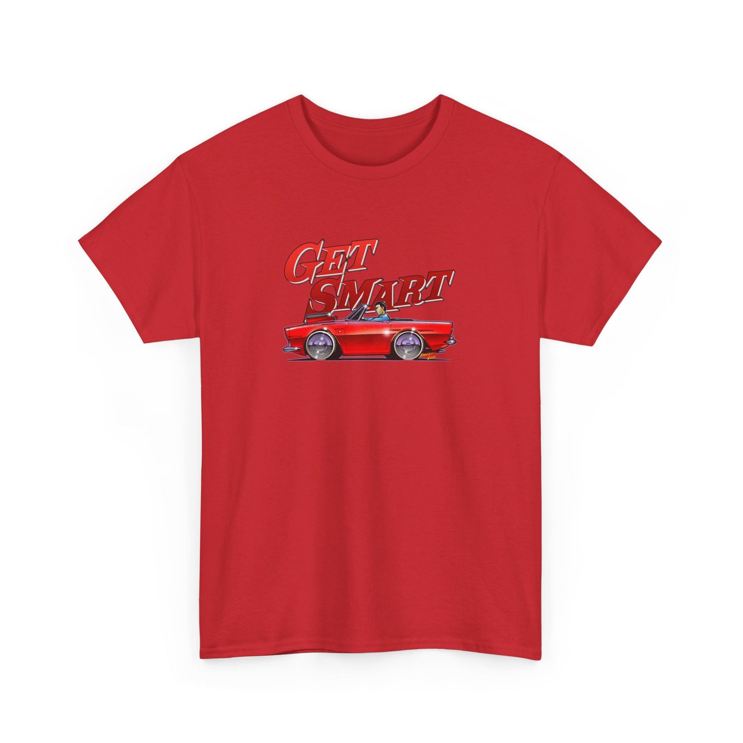 GET SMART TV Show 1965 Sunbeam Tiger Concept Art Unisex Cotton Tee 12 Colors