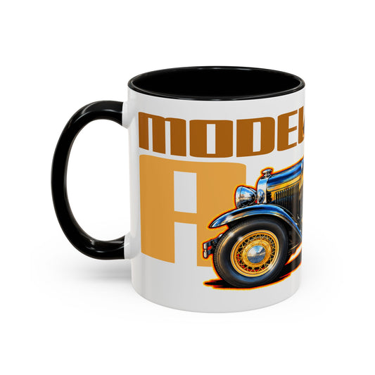 FORD MODEL A 1930 Vintage Collectible Fireball Art Coffee Mug - 2 Sizes