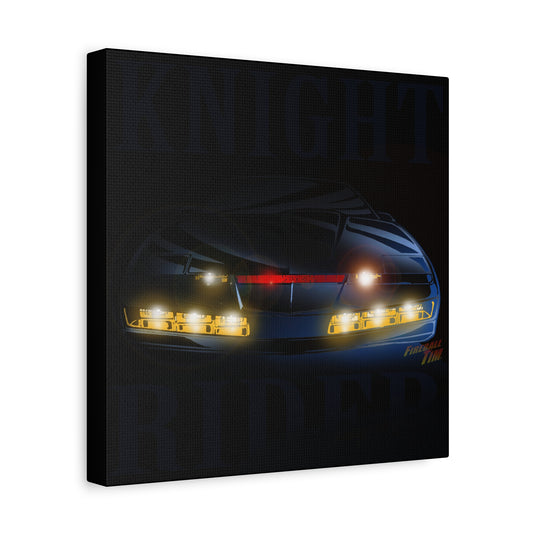 KNIGHT RIDER PONTIAC TRANS AM SURVEILLANCE Canvas Art Wall Print - 12x12