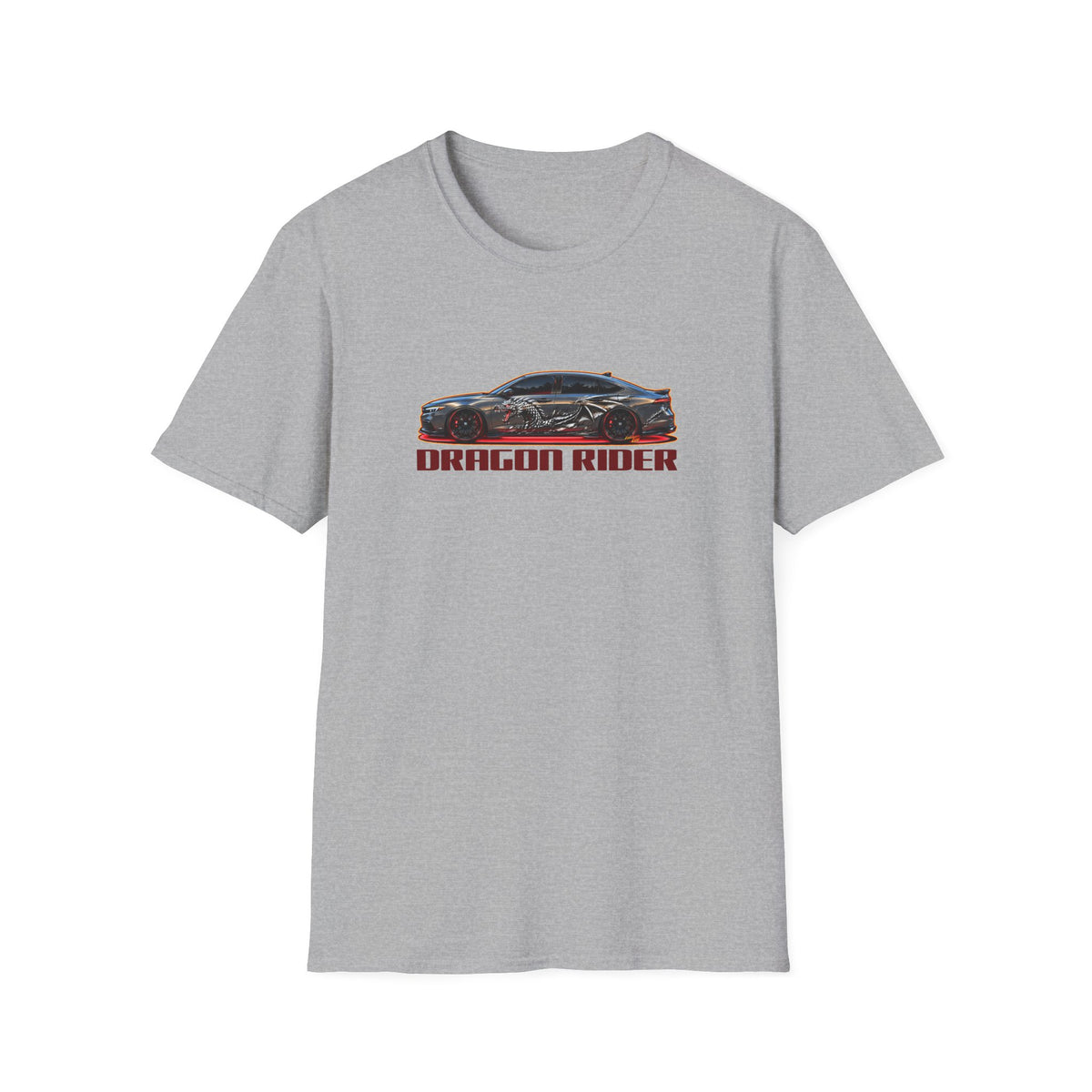 HONDA ACCORD 2025 Dragon Rider Collectible Fireball Art TeeShirt