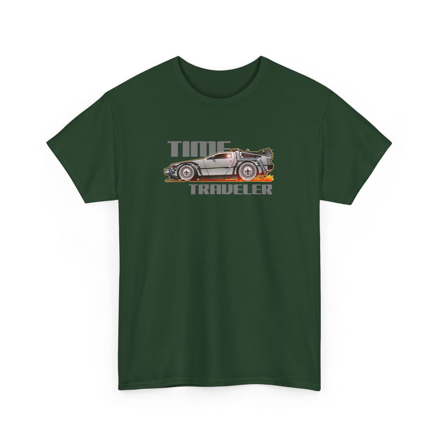 BACK to the FUTURE Delorean Time Traveler Tee Shirt