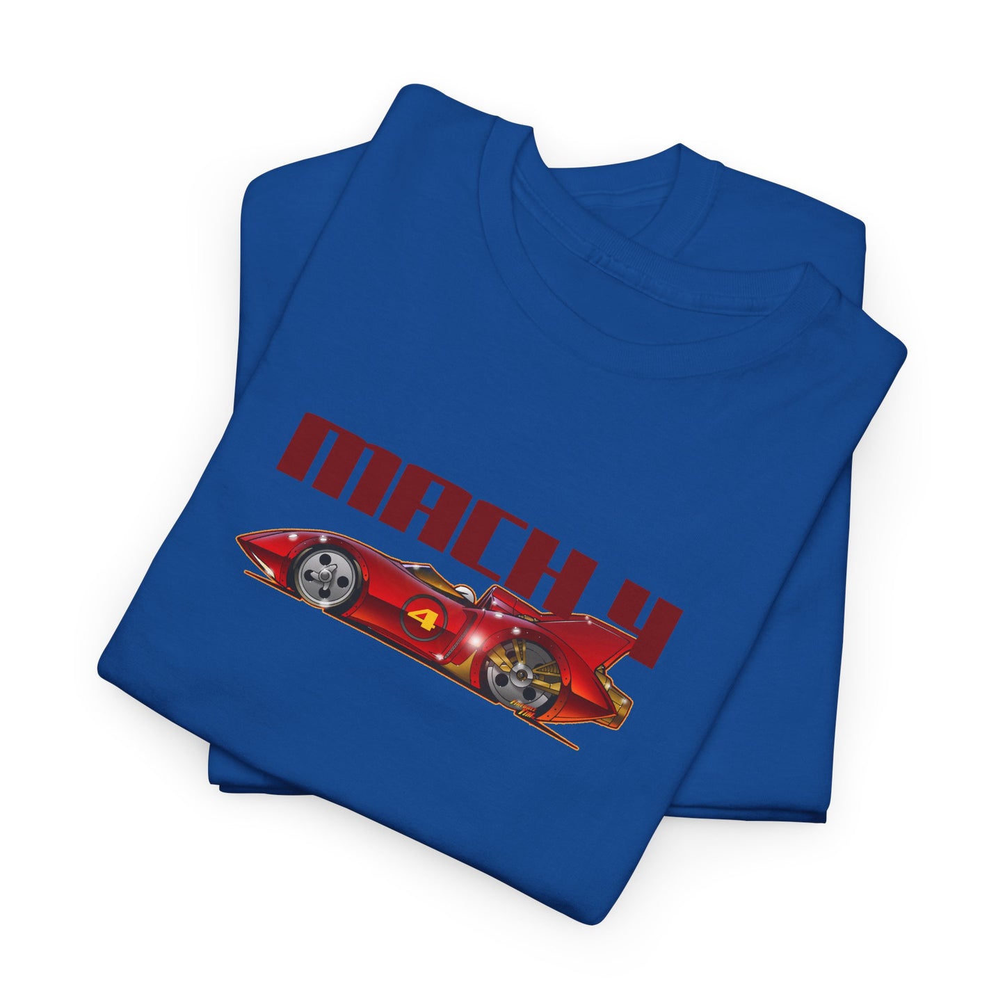 SPEED RACER MACH 4 Fireball Art Cotton Tee Shirt - Colors