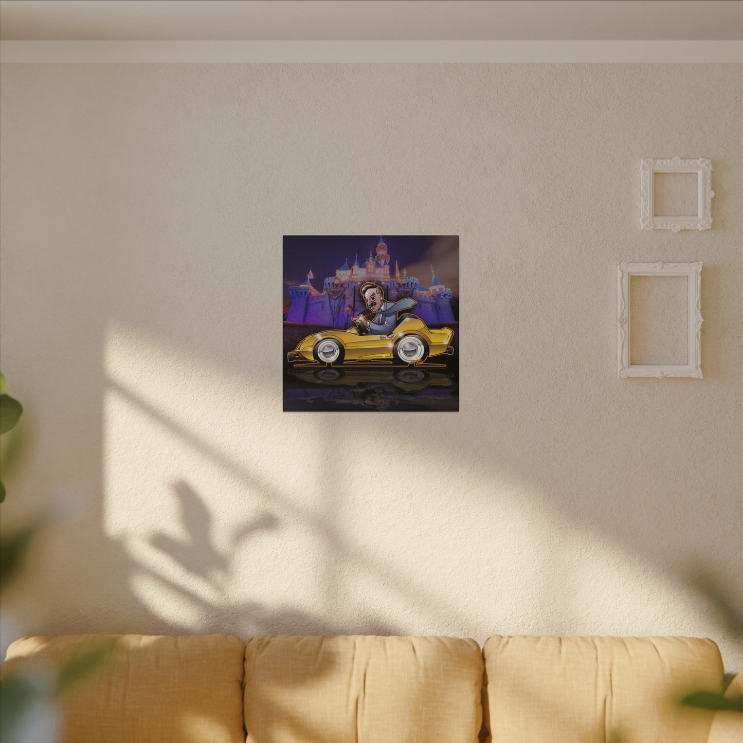 AUTOPIA CLASSIC Walt Disney Fireball Art Canvas Print
