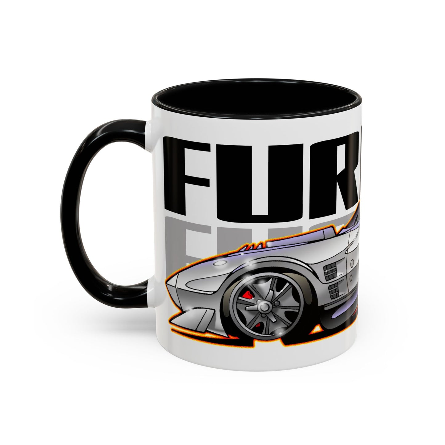 FAST AND FURIOUS Grand Sport Stingray Corvette Fireball Art Collectible Coffee Mug