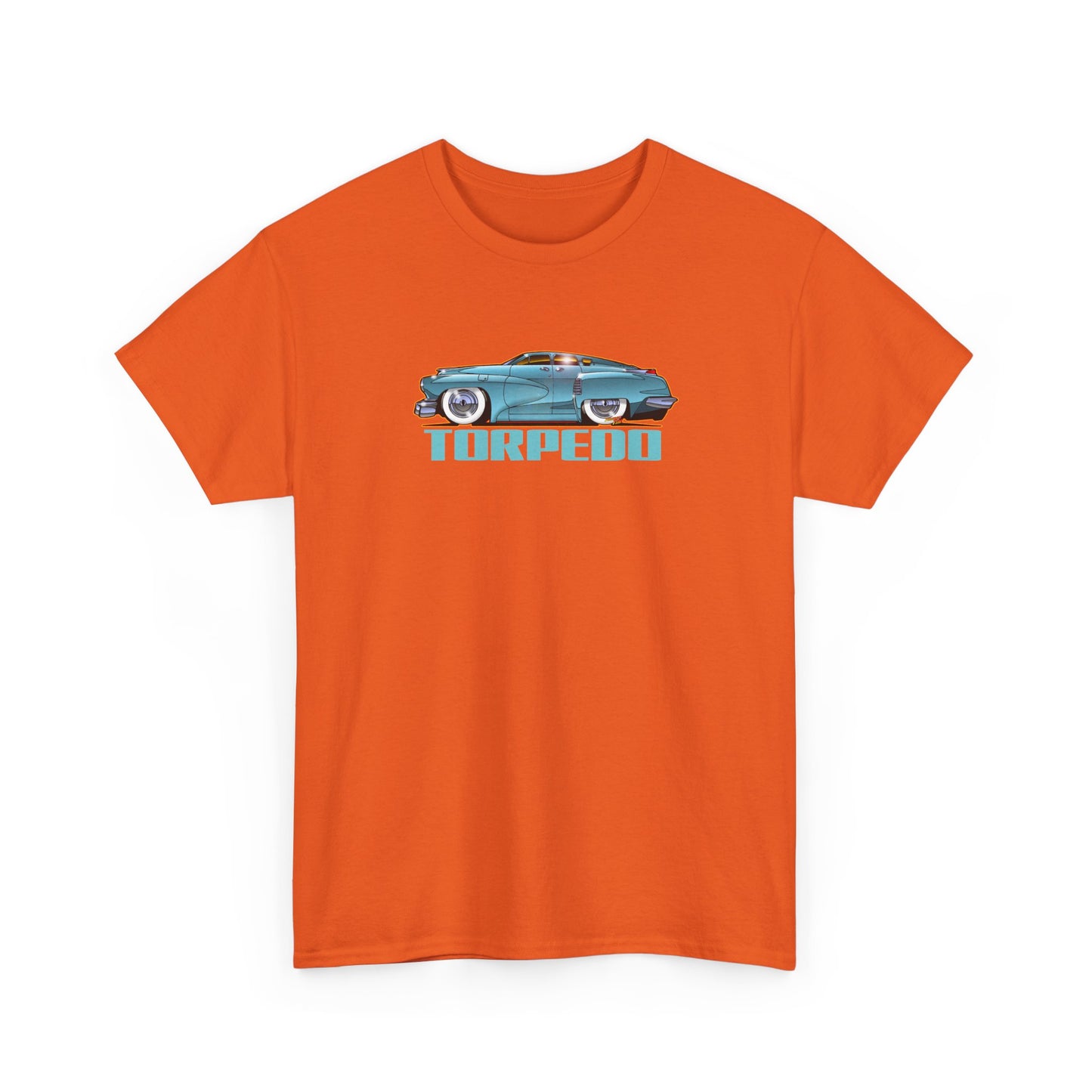TUCKER TORPEDO 48 Collectible Fireball Art Cotton Tees