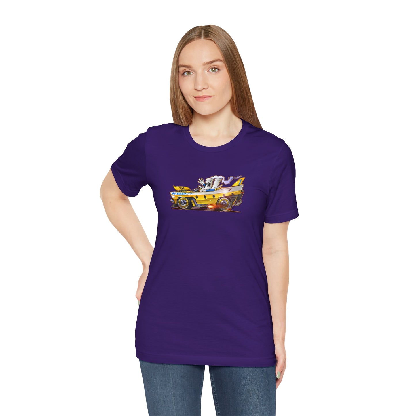 BUDDY CRUISE BUDDYMOBILE Custom Car Art Short Sleeve Tee in 17 Colors