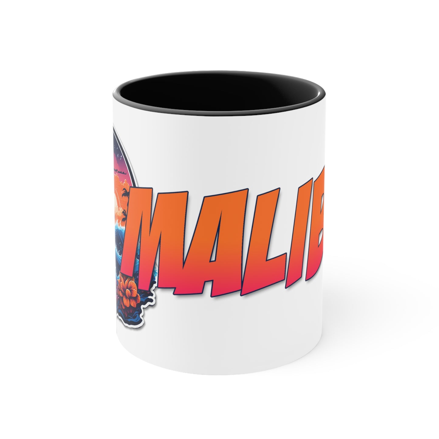 MALIBU Waves Coffee Mug 11oz